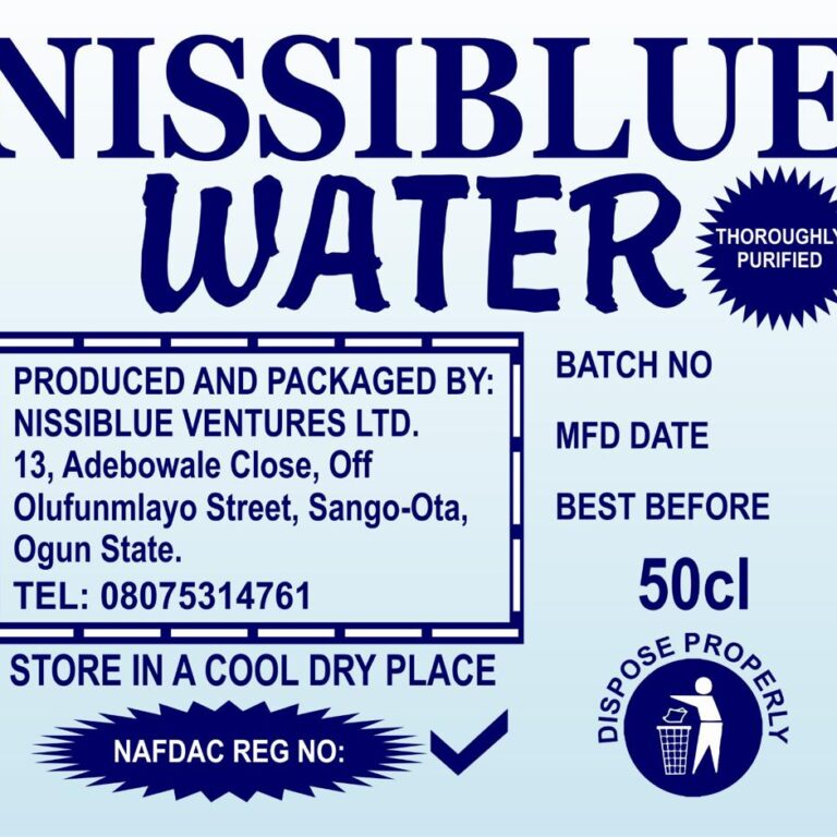 nissiblue water